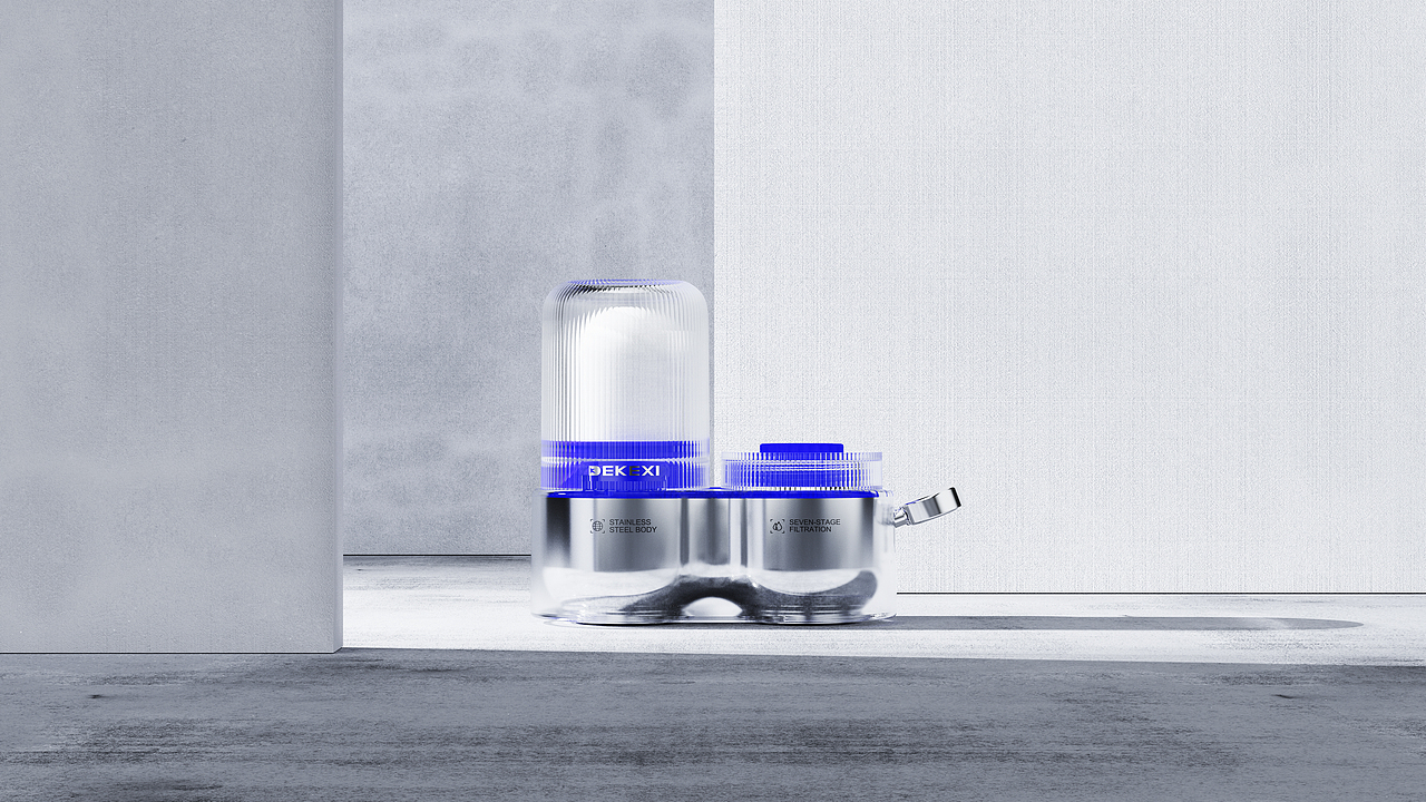 德克西二代水龙头净水器（图ZMzgyNzE3Njk2） - 生活用品 - 站酷设计师铁头阿烨原创素材 - 站酷ZCOOL