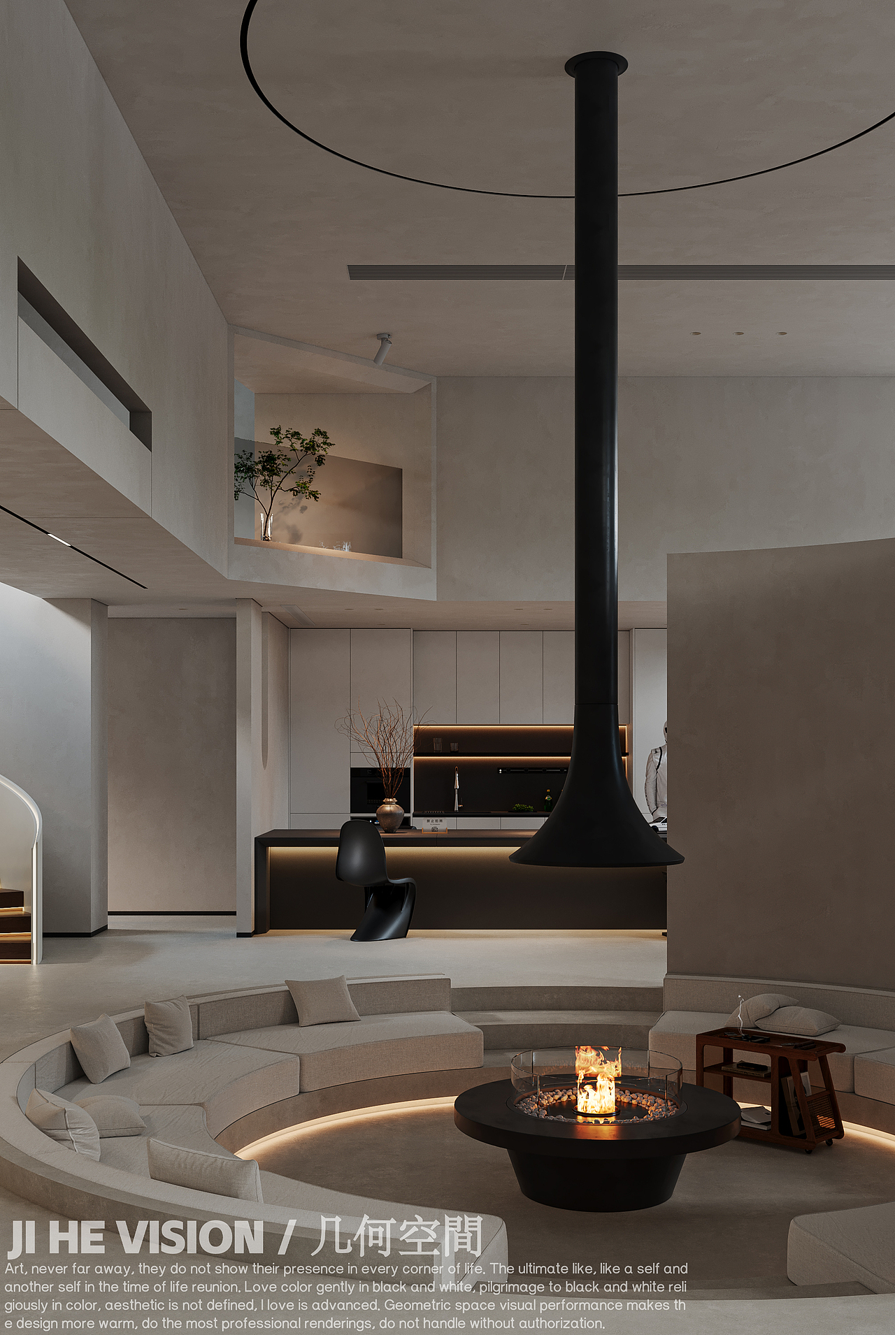 几何空间视觉表现 | 标点设计办公空间-混合光篇（1）（图ZMzgyNzI1MDg4） - 商业空间设计 - 站酷设计师几何空间彡原创素材 - 站酷ZCOOL