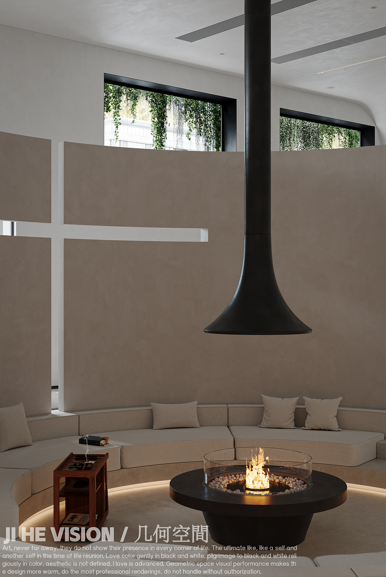 几何空间视觉表现 | 标点设计办公空间-混合光篇（1）（图ZMzgyNzI1MDk2） - 商业空间设计 - 站酷设计师几何空间彡原创素材 - 站酷ZCOOL