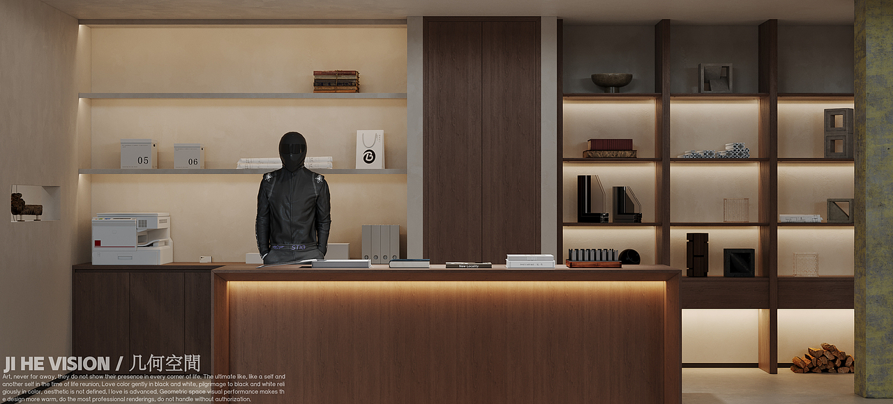 几何空间视觉表现 | 标点设计办公空间-混合光篇（1）（图ZMzgyNzI1MTI0） - 商业空间设计 - 站酷设计师几何空间彡原创素材 - 站酷ZCOOL