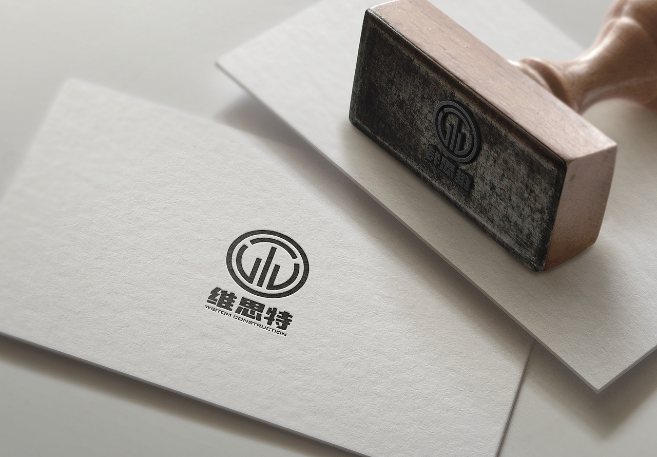 维思特建筑公司LOGO设计