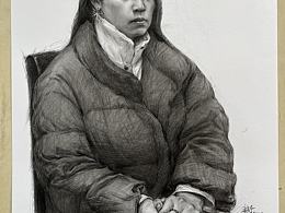 素描半身帶手練習(xí)