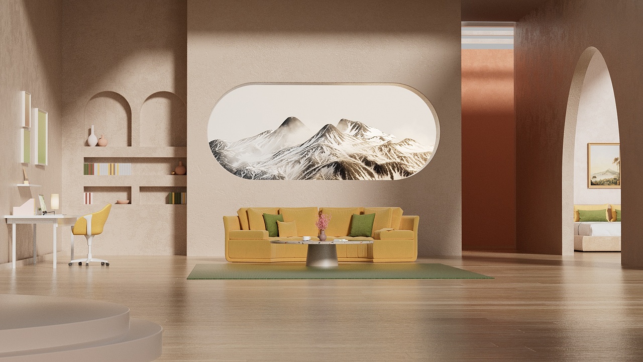 C4D动态家具布料合集(临摹作品)