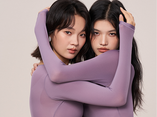 美肤衣保暖内衣肌底衣-双模撞色穿搭