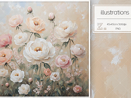 ??優(yōu)雅牡丹油畫，絕絕子ct241217??