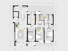 重塑走道格局,用“游乐场”概念打造亲子活动区