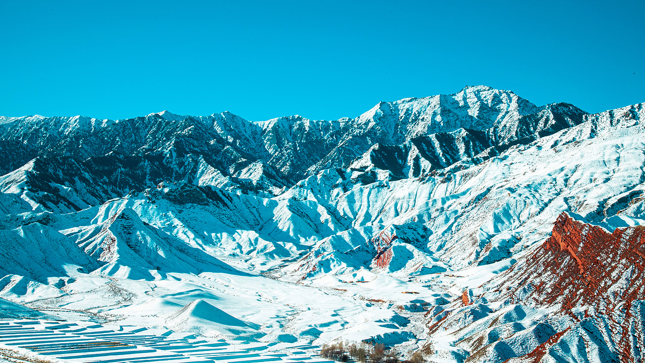 雪后祁连山（图ZMzgyNzU0Mjg4） - 风光摄影 - 站酷设计师光影猎手CJ原创素材 - 站酷ZCOOL