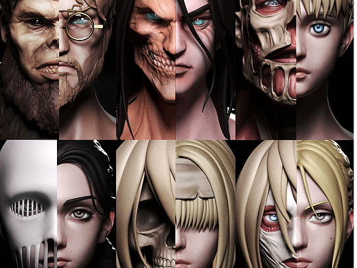 《进击巨人九大巨人》