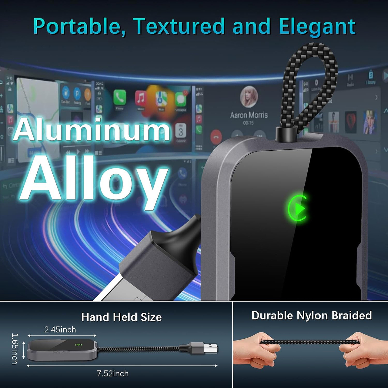 亚马逊主图A+设计(适配器)科技感满满