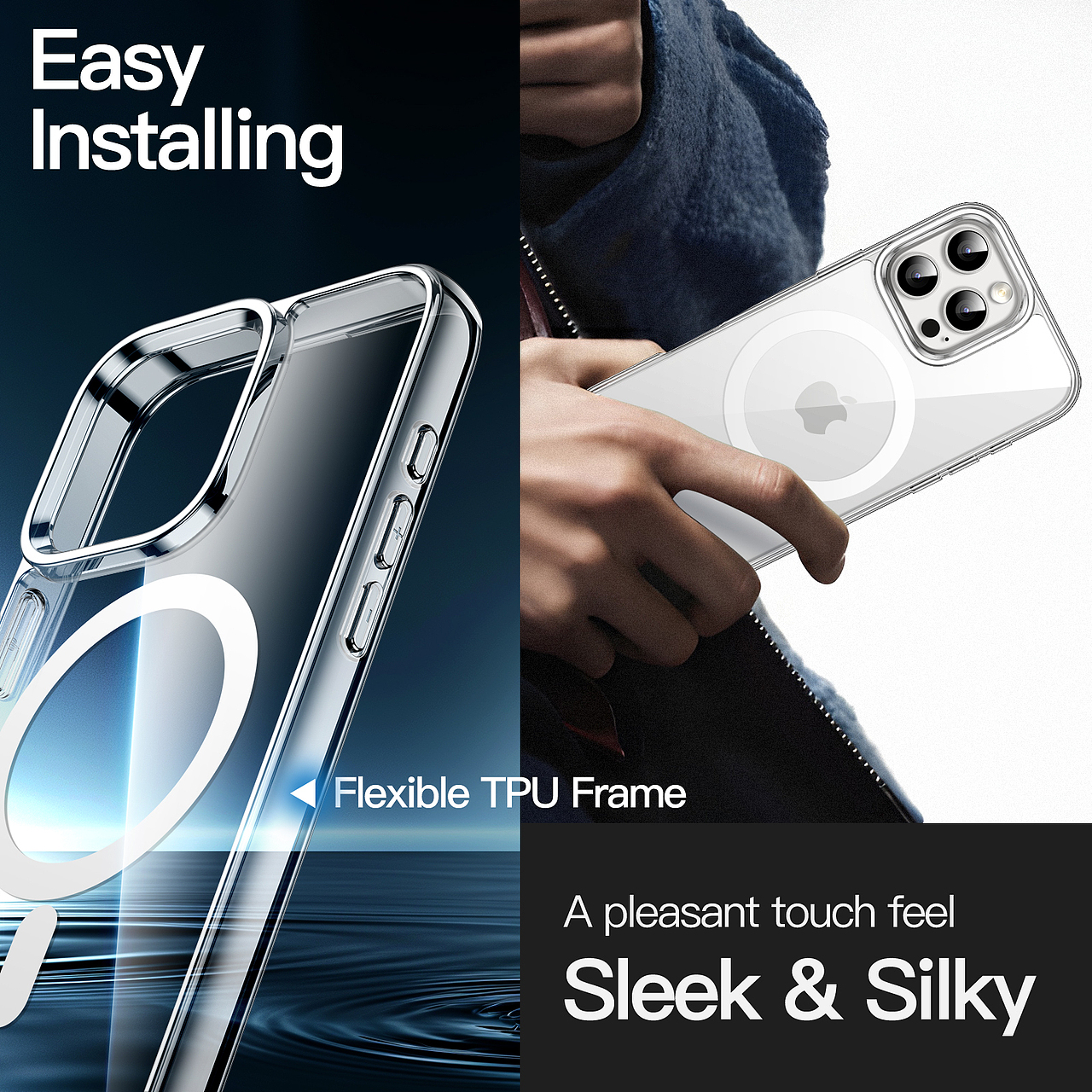 iPhone 16 Pro透明壳亚马逊主图A+建模渲染效果图案例（图ZMzgyNzU4Njg0） - 电商 - 站酷设计师一叶知秋09原创素材 - 站酷ZCOOL