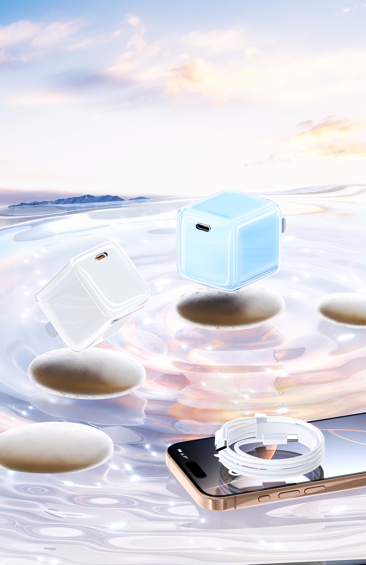 GT95手表-VIVO-80W充电器-小冰块-