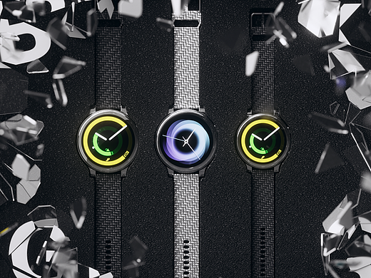 C4D手表动画制作渲染