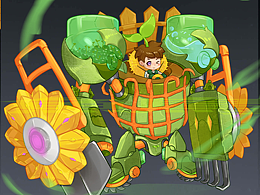 王者榮耀 | 劉禪源夢皮膚設計 | 小小園丁