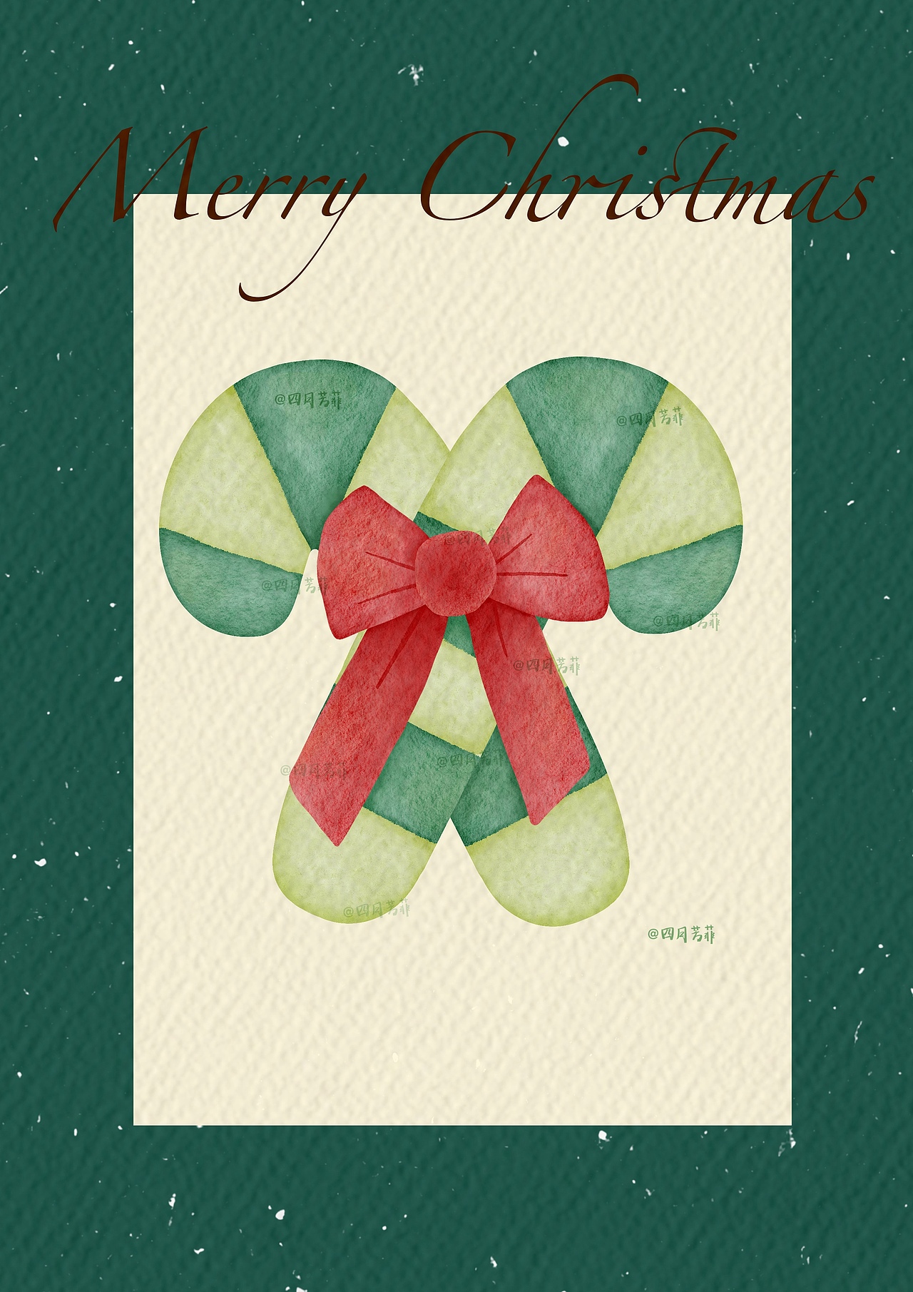 2024圣诞节小物件插画