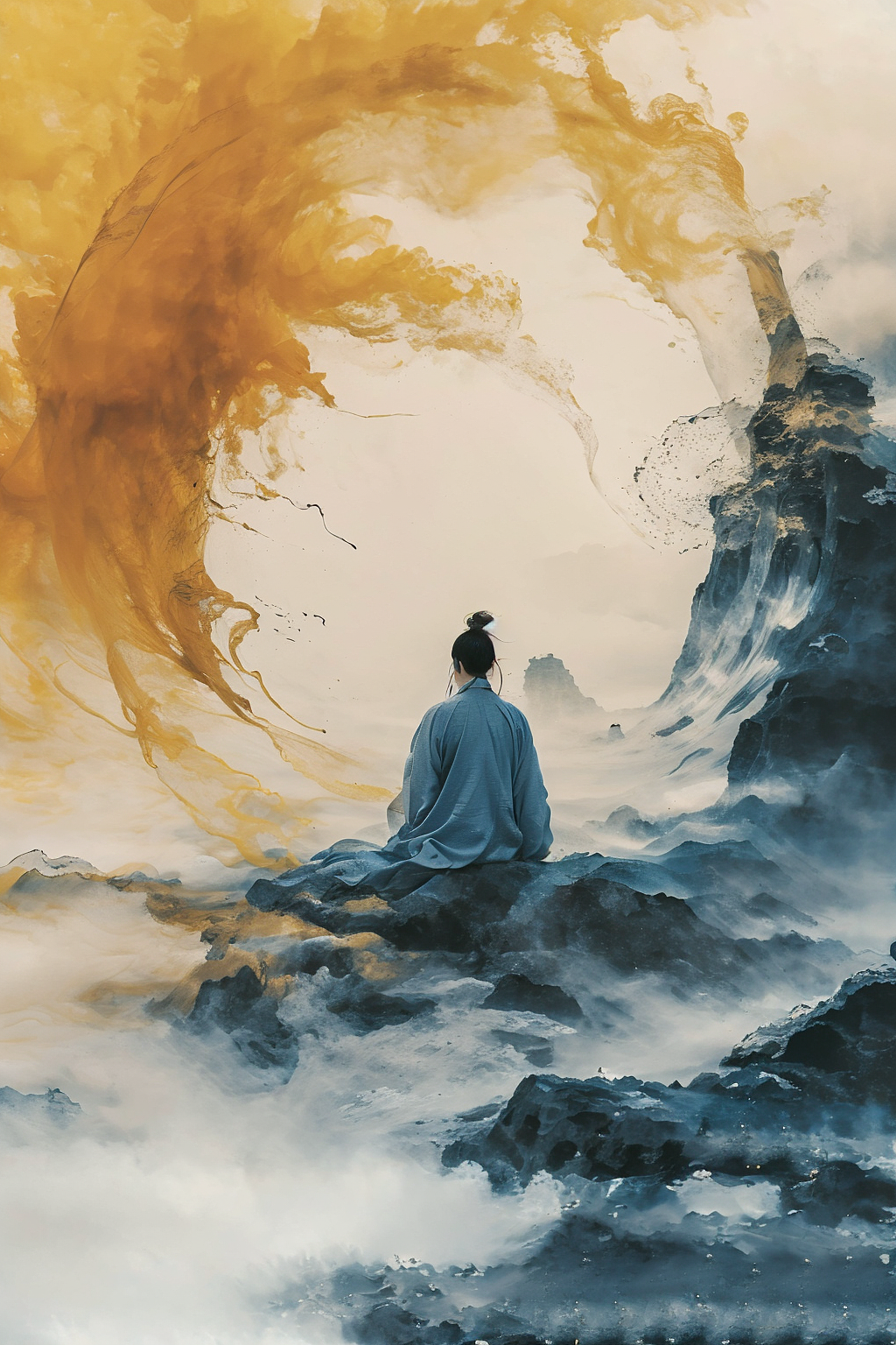 水墨风模型分享（图ZMzgyNzczOTg0） - AI作品 - 站酷设计师好机友AI原创素材 - 站酷ZCOOL