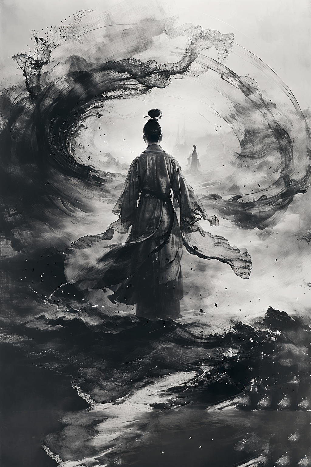 水墨风模型分享（图ZMzgyNzczOTgw） - AI作品 - 站酷设计师好机友AI原创素材 - 站酷ZCOOL