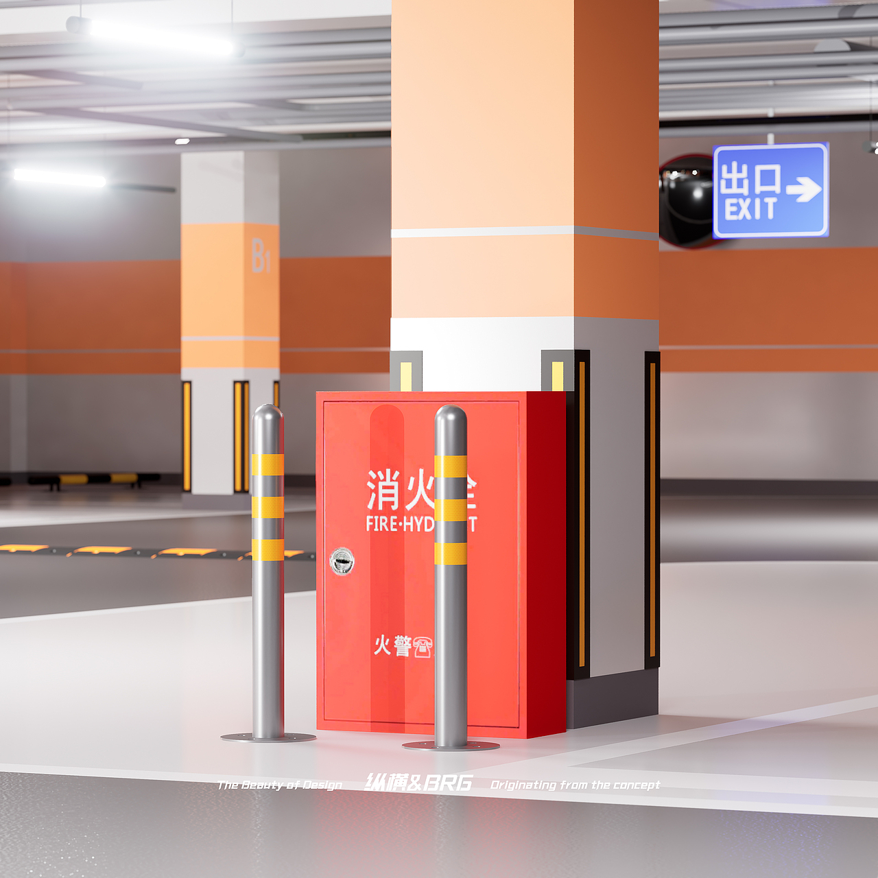 停车场设计（图ZMzgyNzc1NjM2） - 其他空间 - 站酷设计师BRGDG原创素材 - 站酷ZCOOL