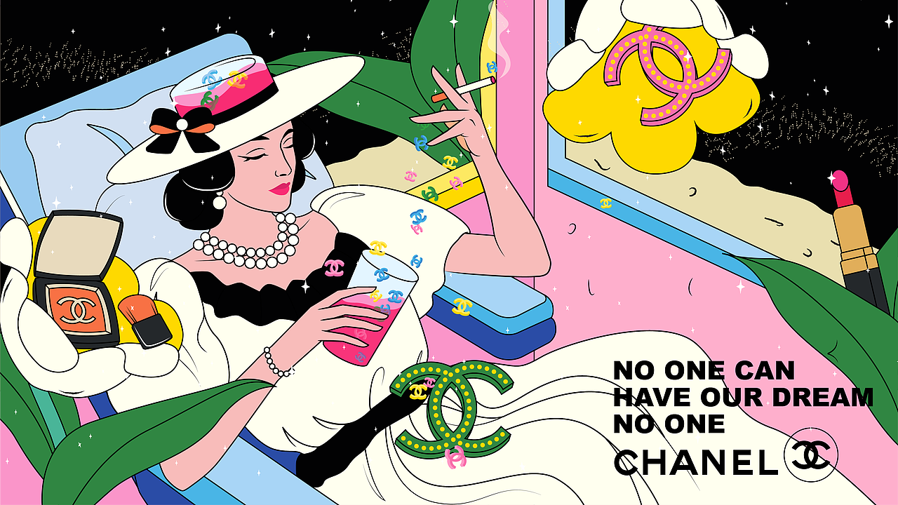 【原创插画】法式浪漫风（图ZMzgyNzc5MTk2） - 商业插画 - 站酷设计师麻辣烫D不原创素材 - 站酷ZCOOL