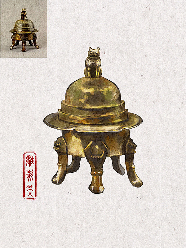 福建博物院｜文物插画（图ZMzgyNzgxMDQ0） - 商业插画 - 站酷设计师离歌笑z原创素材 - 站酷ZCOOL