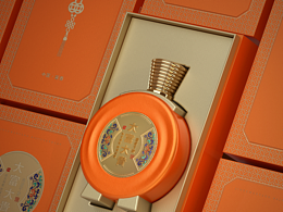 《鼎盛千秋》白酒包装设计/包装设计