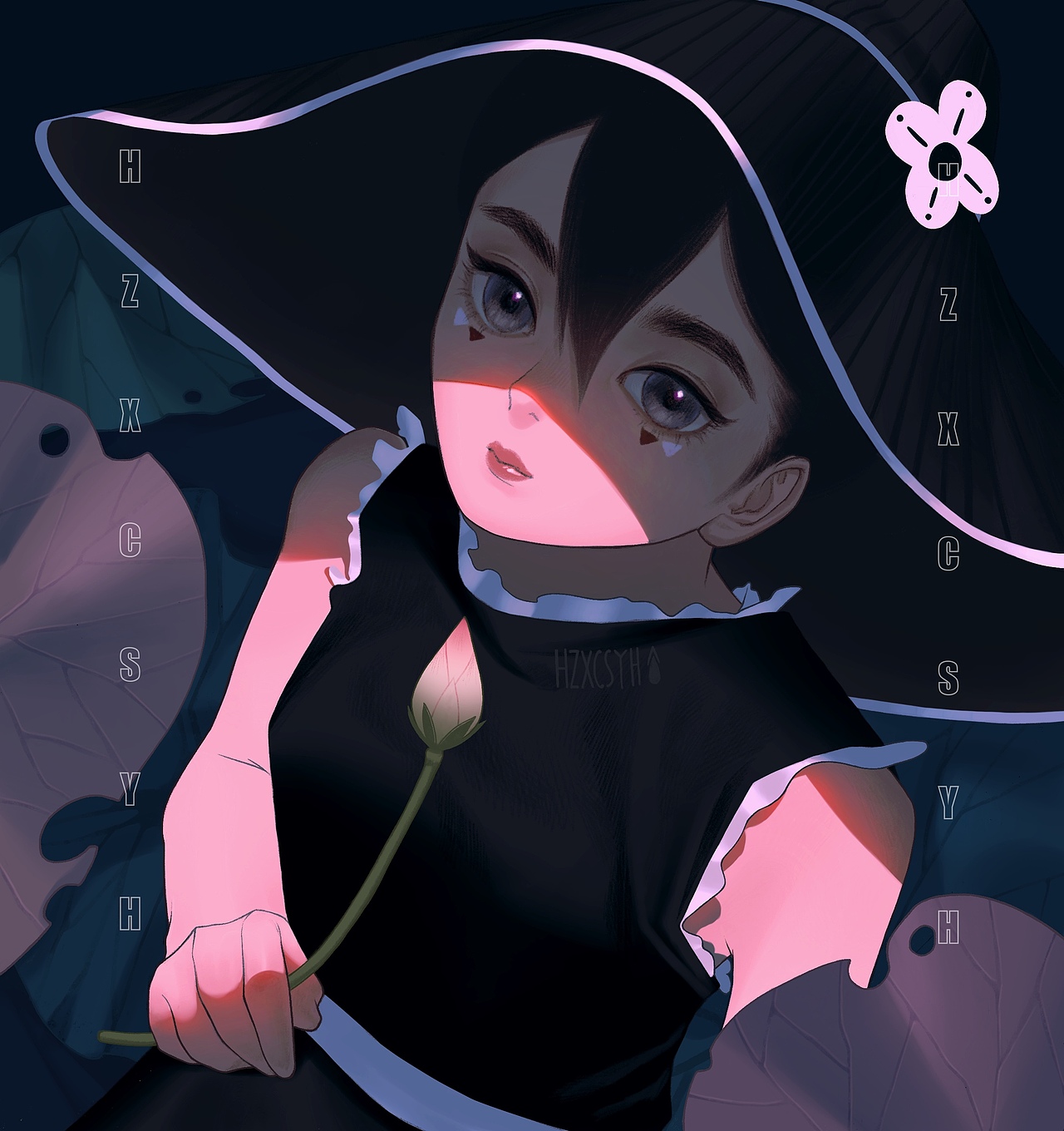 夜莲（图ZMzgyNzkxNjU2） - 创作习作 - 站酷设计师划着小船上银河原创素材 - 站酷ZCOOL
