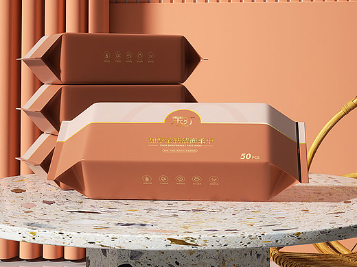 洗脸巾建模渲染设计主图详情页整套