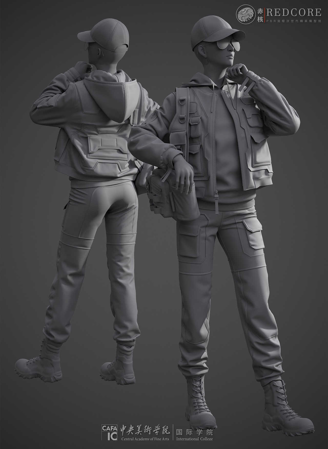 【央美极光计划】布料解算阶段作品展示