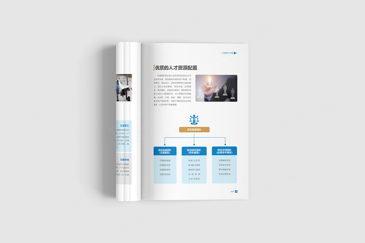 金融交易证券画册