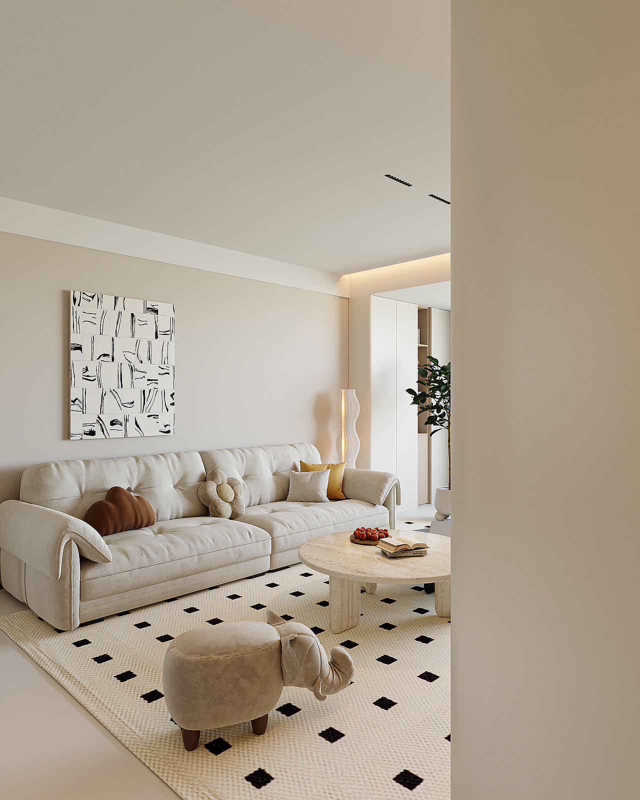 奶油现代（图ZMzgyODA5NjEy） - 家装设计 - 站酷设计师画图的傻狗子原创素材 - 站酷ZCOOL