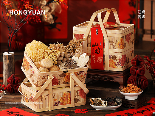 产品拍摄 | 新年菌菇礼盒