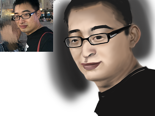 我的第一次ps插画