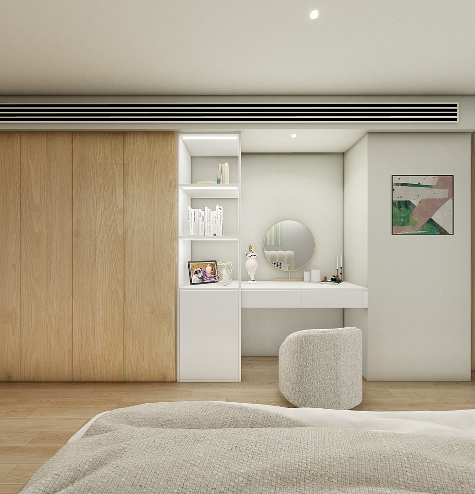 奶油风Loft效果图设计（图ZMzgyODE3MDIw） - 家装设计 - 站酷设计师板栗先生R原创素材 - 站酷ZCOOL