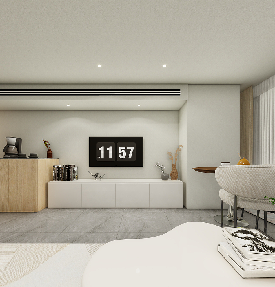 奶油风Loft效果图设计（图ZMzgyODE3MDI4） - 家装设计 - 站酷设计师板栗先生R原创素材 - 站酷ZCOOL