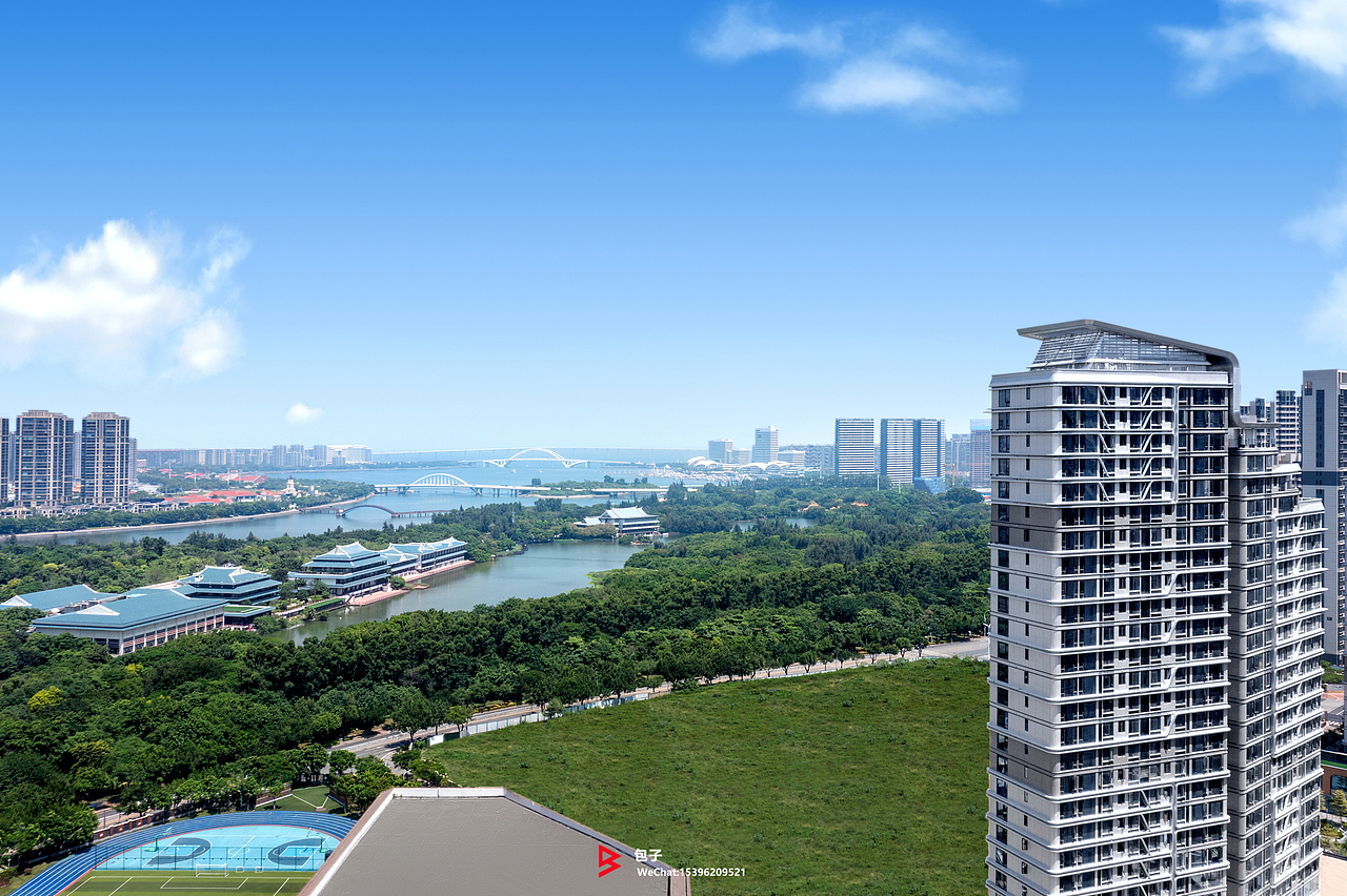 保利国贸天琴航拍