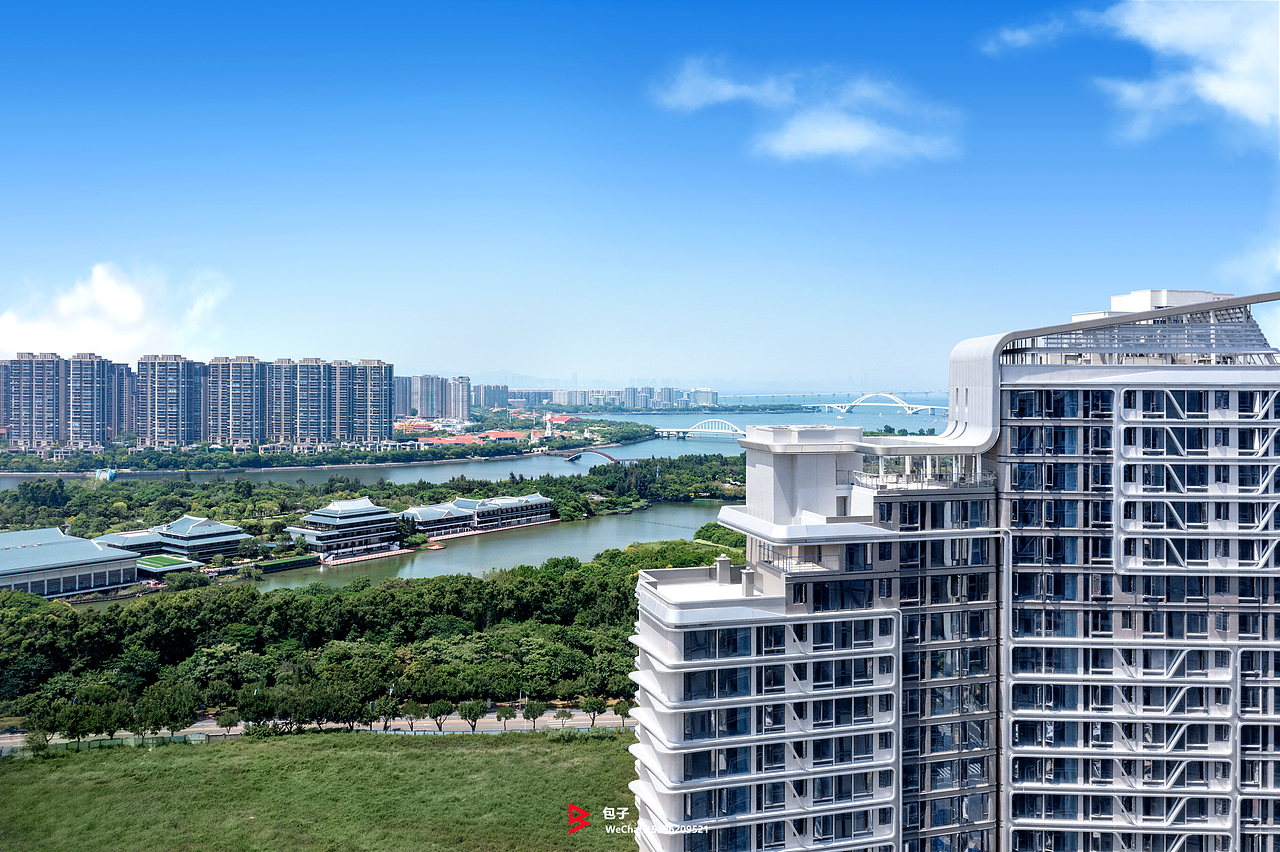 保利国贸天琴航拍