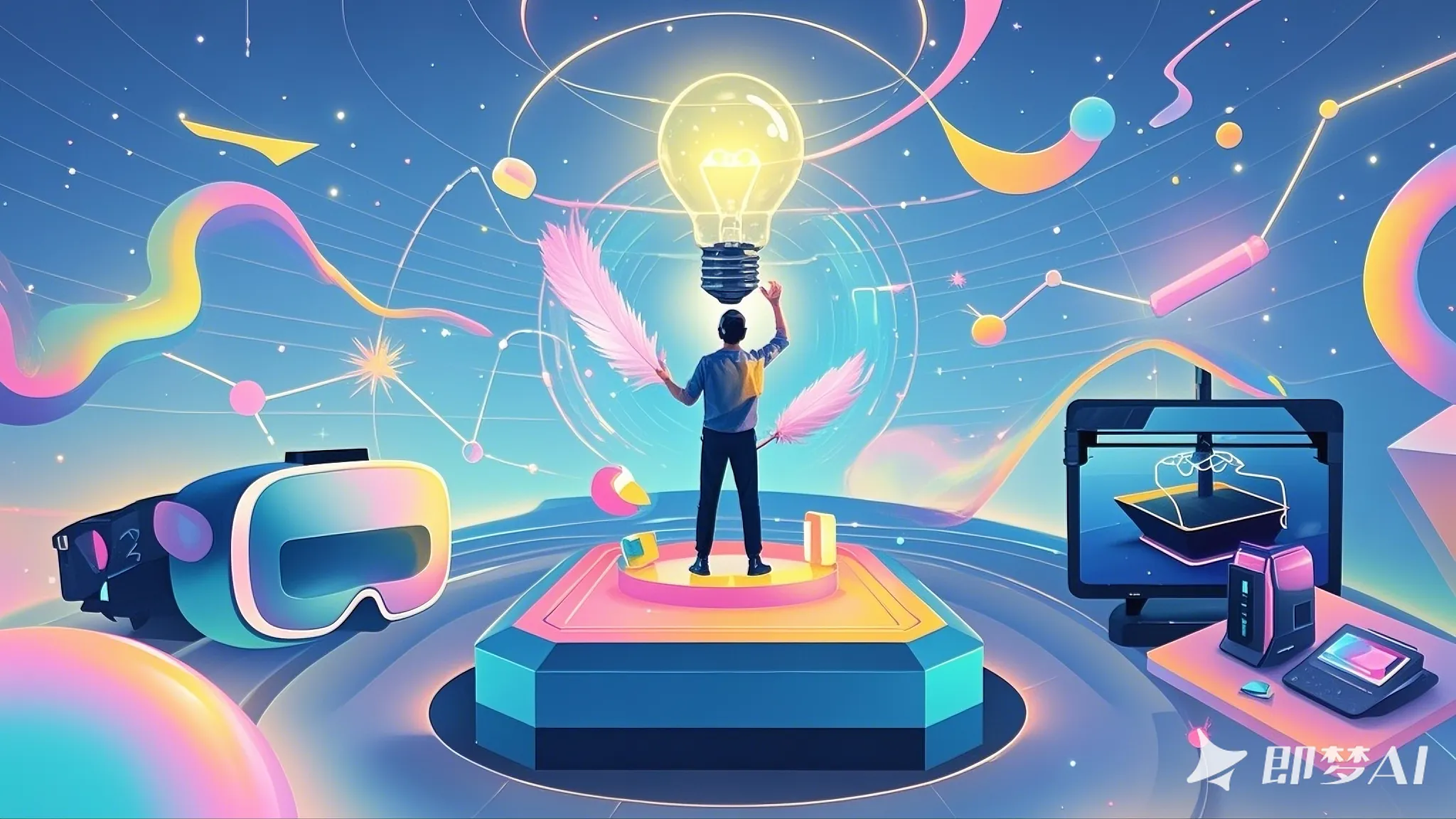 即梦AI领航设计：开启未来新航道（图ZMTQ5OTQxMzY=） - 观点 - 站酷设计师散落的那些原创素材 - 站酷ZCOOL