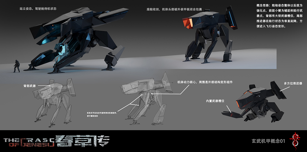 玄武机甲01-草案概念