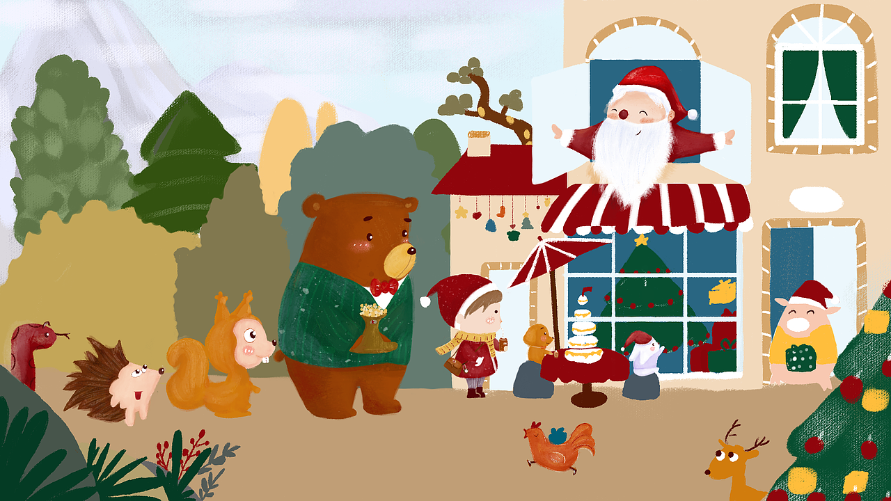 学习练稿大场景细节刻画（原创）14