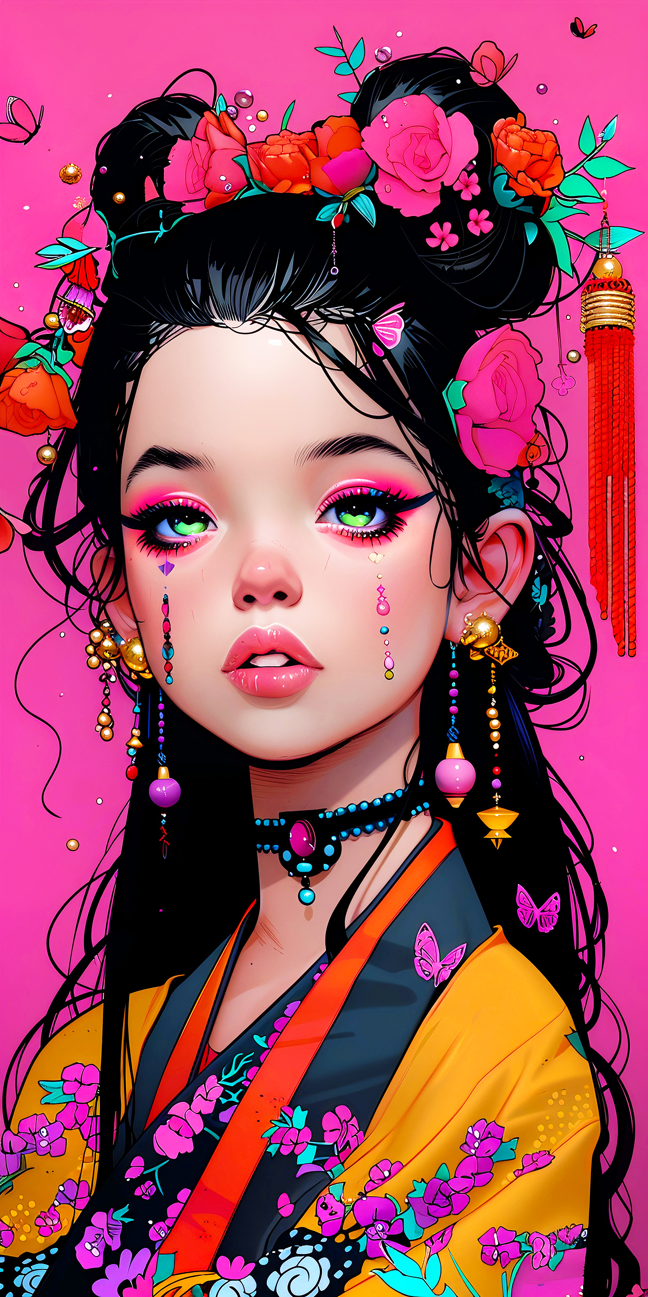 《你觉得我美么~》