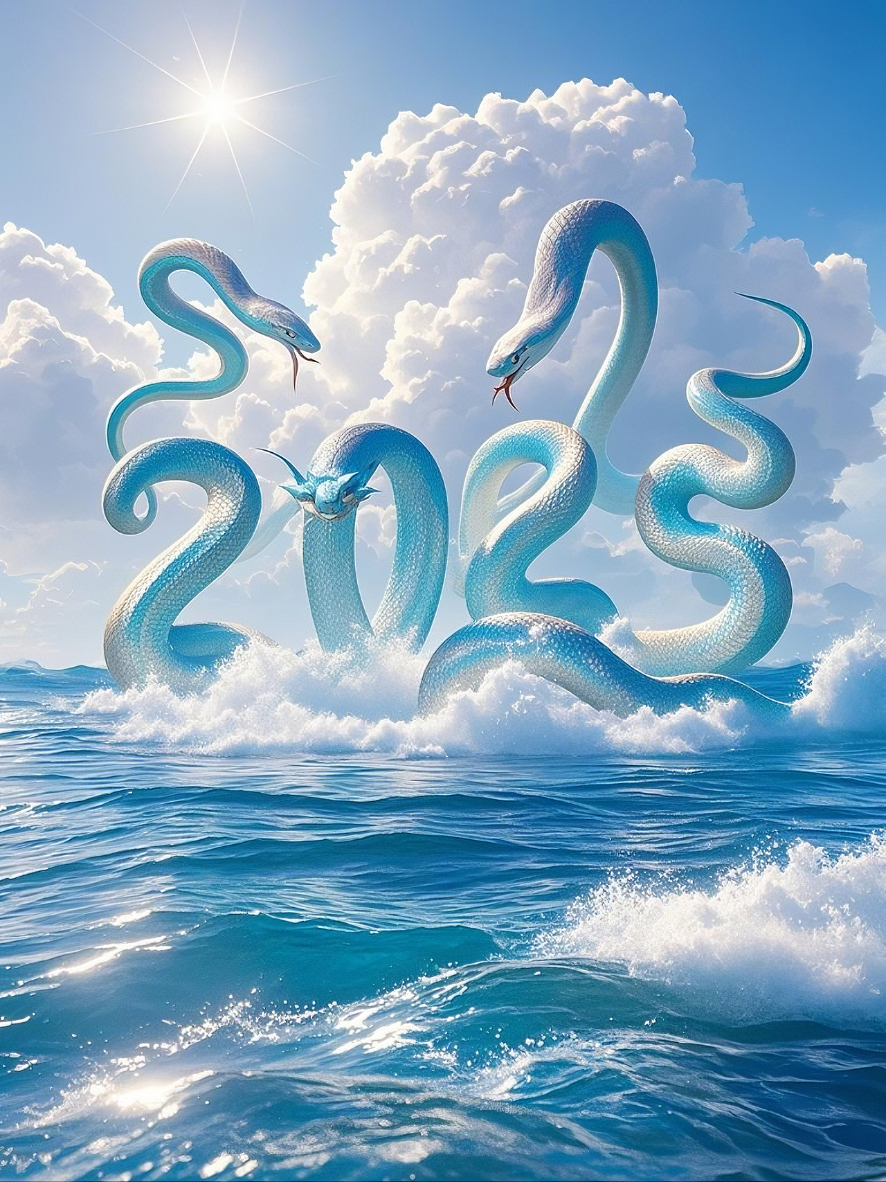 蛟蛇出海幻化 2025,见者好运✨