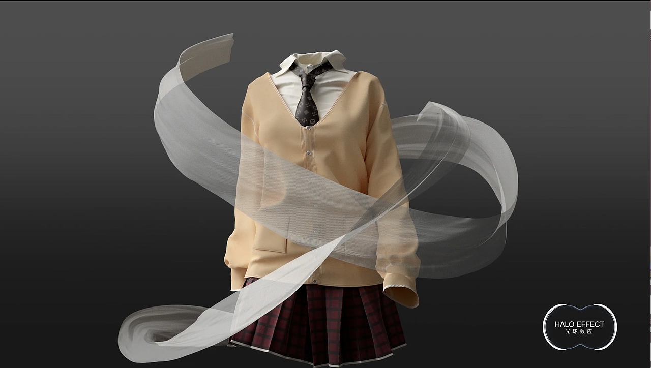 布料衣服动态视觉设计/GreigeYarn