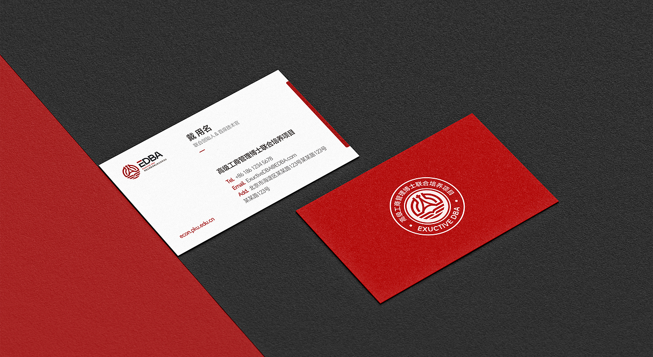 北京大学 高级工商管理博士联合培养项目标志设计（图ZMzgyODMyNTYw） - Logo - 站酷设计师品一视觉设计原创素材 - 站酷ZCOOL