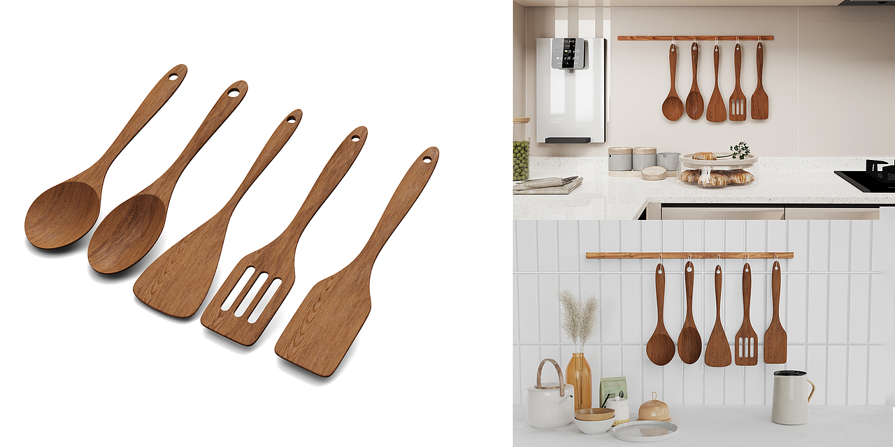 3D建模作品,亚马逊图.