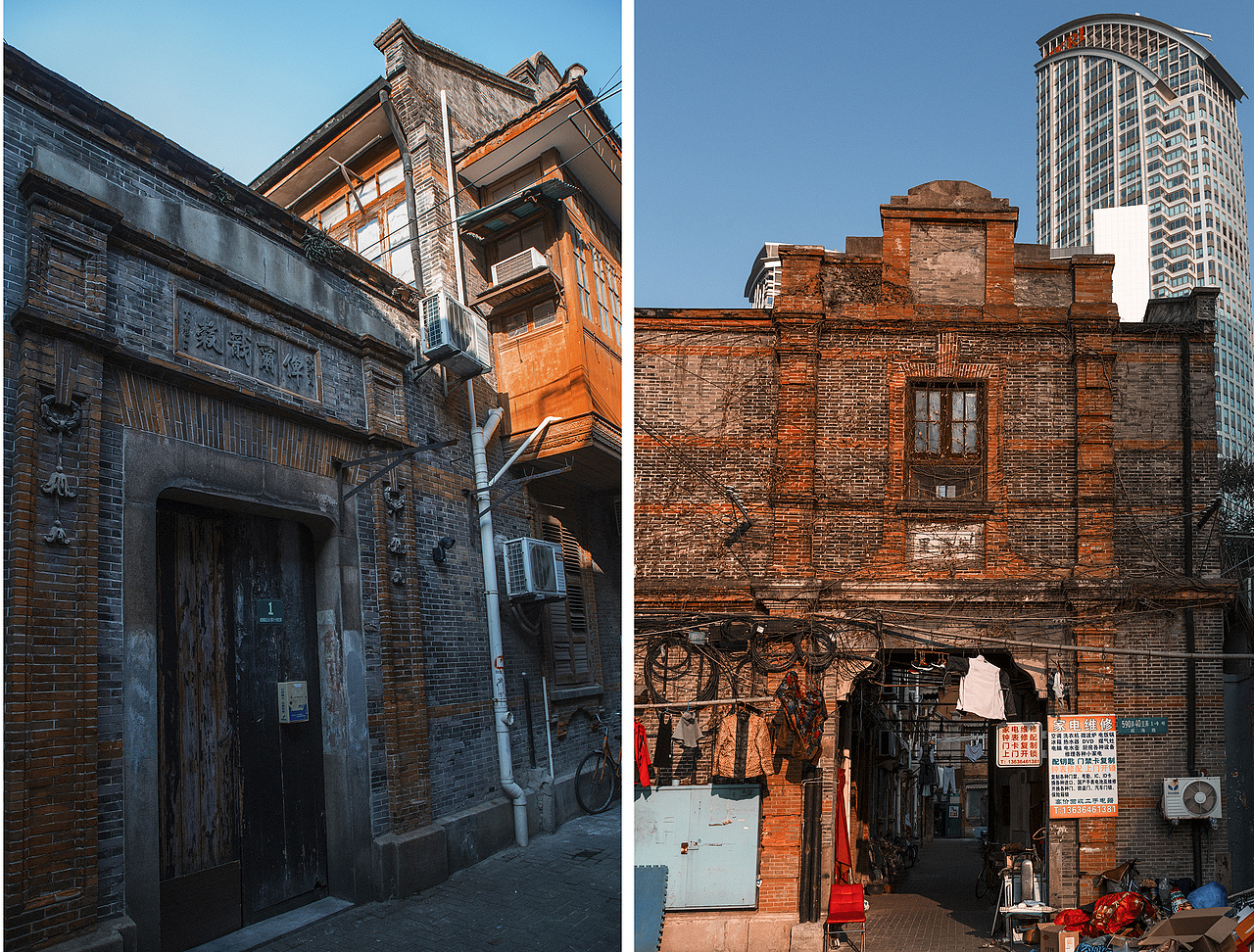 【建筑可阅读】张园石库门建筑群（图ZMzgyODUxNjI4） - 环境/建筑摄影 - 站酷设计师老陆逍遥原创素材 - 站酷ZCOOL
