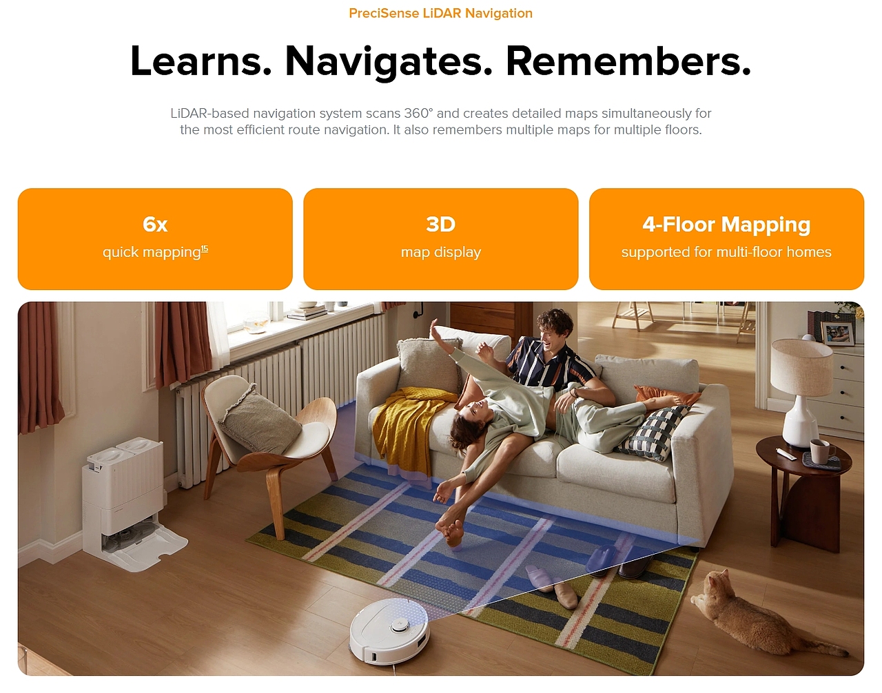 产品平面拍摄案例 | 扫地机(网页应用)