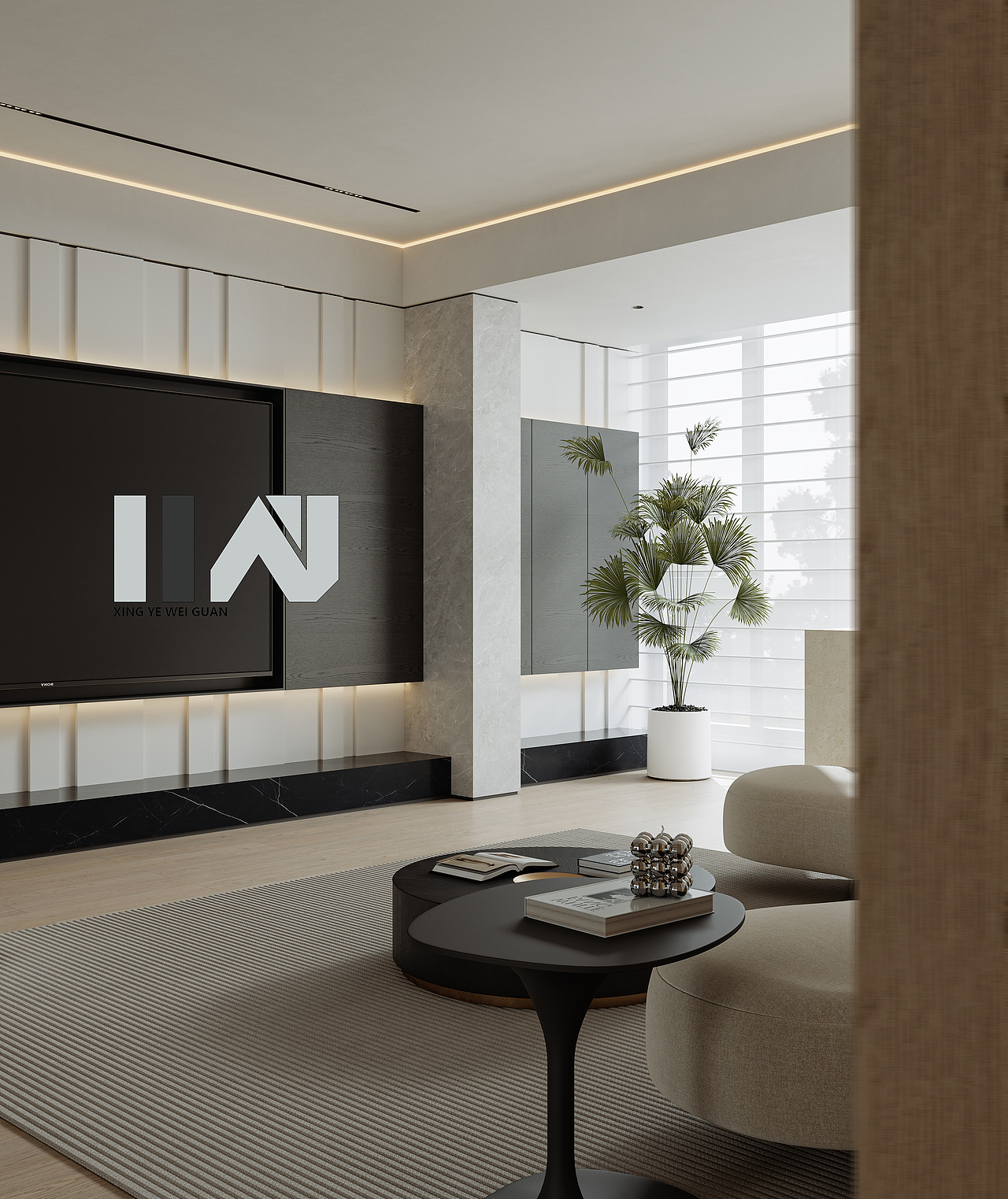 最新渲染【现代客厅】（图ZMzgyODU1ODI4） - 家装设计 - 站酷设计师星野视界表现原创素材 - 站酷ZCOOL