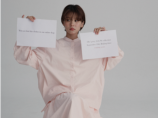 韩国设计师服装LOOkbook拍摄