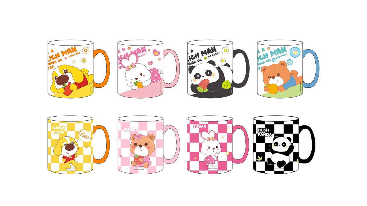 动物大联盟*陶瓷马克杯系列二（图ZMzgyODU3NTQ0） - 生活用品 - 站酷设计师动物大联盟原创素材 - 站酷ZCOOL