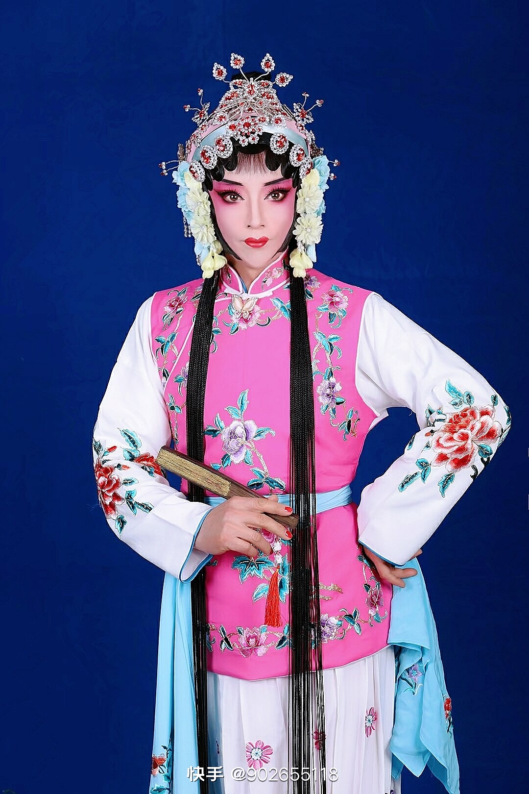 京剧卖水梅英花旦丫鬟我的京剧照戏曲人物 化妆