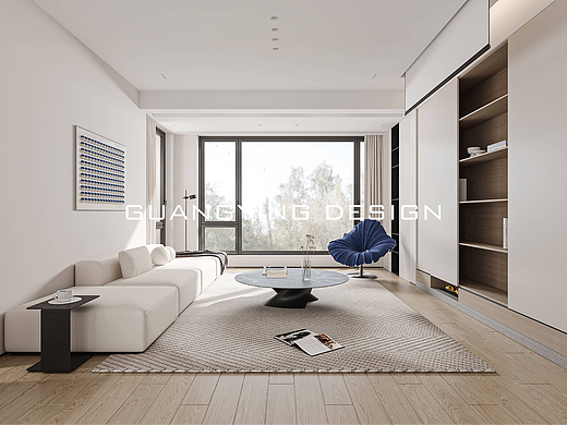 纯白家装效果图